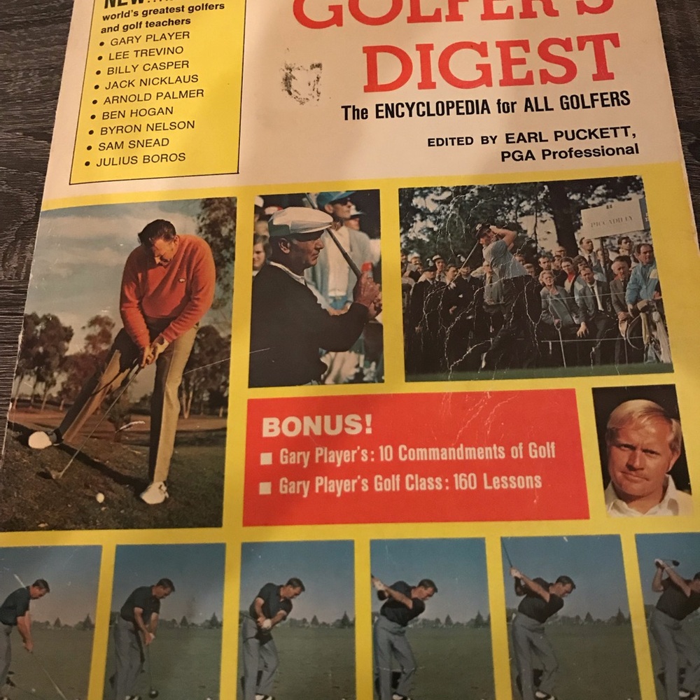 Vintage Golf Digest Delux Fifth Edition